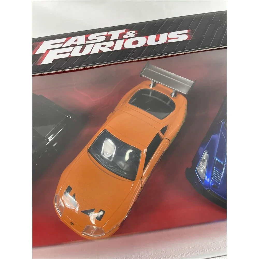 3 Fast & Furious Buick Grand National Toyota Supra Nissan GT-R R35 Model Diecast